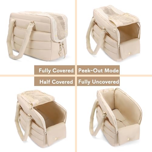 Dog Purse Carrier for Small Dog Cat up to 13lbs, Lightweight Pet Carrier - Image 7