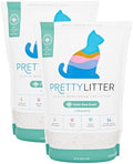 PrettyLitter Health Monitoring Cat Litter, Calm Aloe, 6 lb. Bags by PrettyLitter