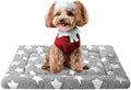 Dog Bed Mat, Reversible Crate Pad, Machine Washable by FogkissComfyPawsHome