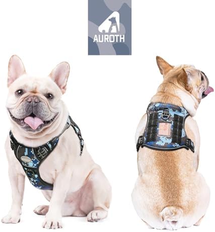 AUROTH Dog Harness for Small Medium Dogs, Tactical No Pull Dog Vest - Image 2