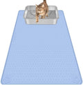 Silicone Cat Litter Mat for Litter Box 34”x22” Large Cat Mat by Bartuke
