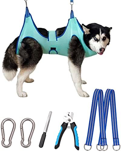 Kkiimatt Dog Grooming Hammock Harness, Hanging Harness Holder by Kkiimatt