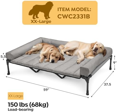 Veehoo Outdoor Elevated Dog Bed - Image 5