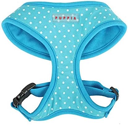 Puppia Dotty Dog Harness Over-the-Head No Pull No Choke Walking Training by PUPPIA
