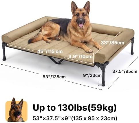 Veehoo Outdoor Elevated Dog Bed - Image 6