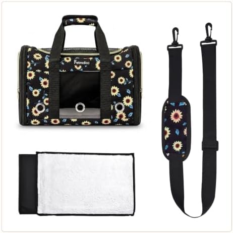 Petmolico Cat Carrier Soft-Sided Airline Approved - Image 6