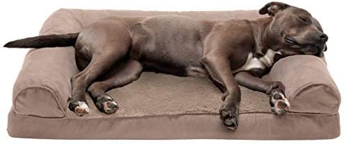 Furhaven Orthopedic Dog Bed for Large/Medium Dogs w/ Removable Bolsters & by FurHaven