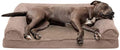 Furhaven Orthopedic Dog Bed for Large/Medium Dogs w/ Removable Bolsters & by FurHaven