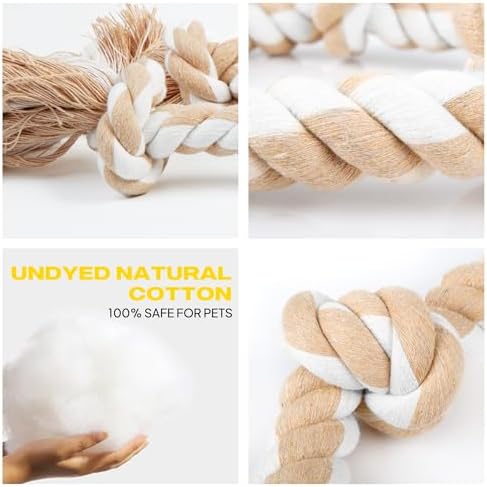 Fida Dog Rope Toys for Medium Large Dogs, Chew Toys for Aggressive Chewers - Image 4