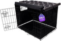 Pet Prime Dog Crate Cover Indoor/Outdoor Durable Windproof 600D Oxford Fabric by PetPrime