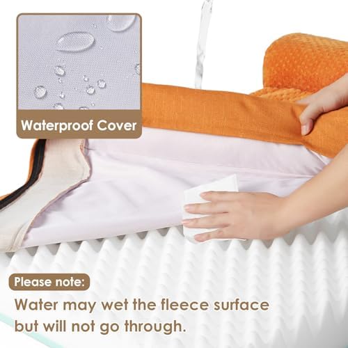 EHEYCIGA Memory Foam Dog Bed for Crate, L Plus Dog Bed - Image 3