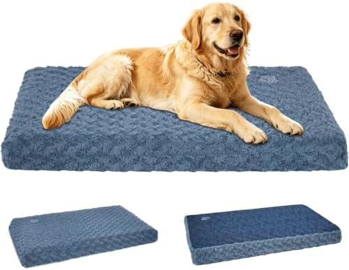 EMPSIGN Dog Bed Mat Crate Pad Mattress, Ultra Soft Pet Kennel by EMPSIGN