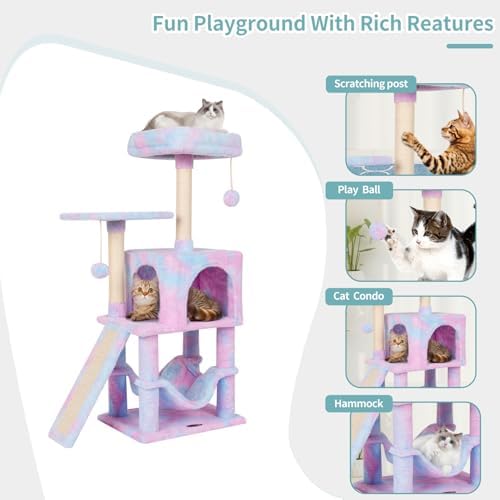Cut Cat Tree Cat Tower Condo - Image 3
