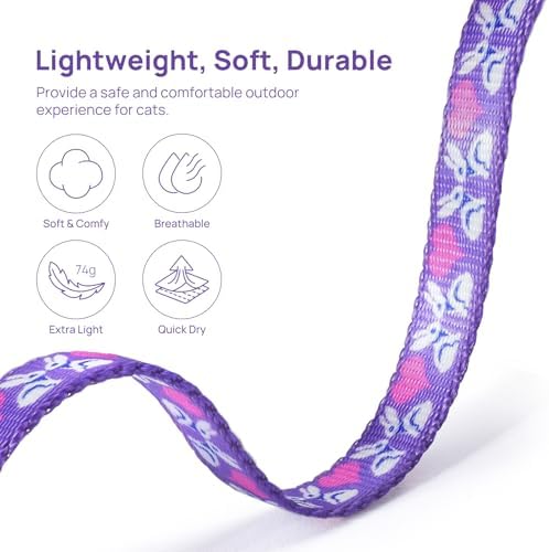 PetThem Cat Harness and Leash Set Escape Proof - Image 3