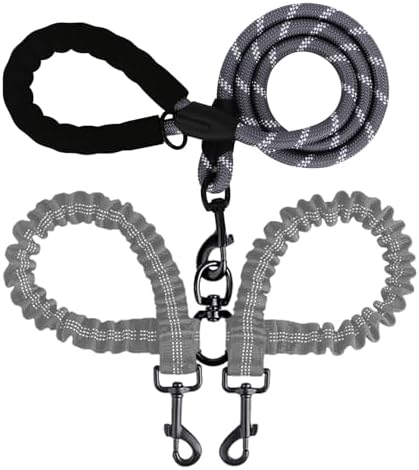 BAOBOTE Double Dog Leash, Dual Dog Leash by BAOBOTE