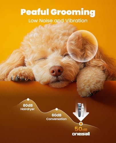 oneisall Dog Clippers and Paw Trimmer Grooming Kit - Image 4