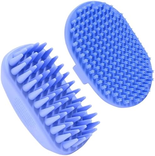 Dog Bath Brush, Easy Wash Scrubber by WeLoveDoodles