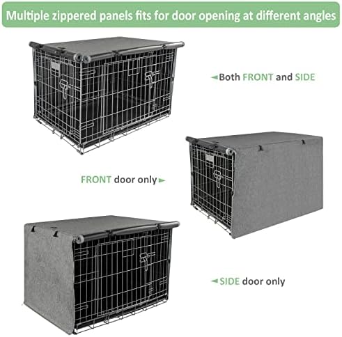 X-ZONE PET Double Door Dog Crate Cover - Image 4