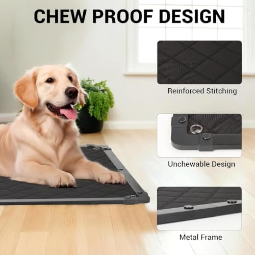grenty Chew Proof Dog Crate Pad - Image 2