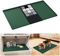 URMONA Waterproof Silicone Under Sink Mat, 34 x 22 in, Flexible Shelf Liner by URMONA