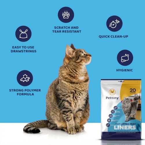 Pettiny 20 Cat Litter Box Liners - Image 5