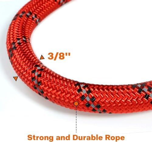 Taglory Rope Dog Leash for Small Medium Dogs, 6 FT Padded Handle - Image 3