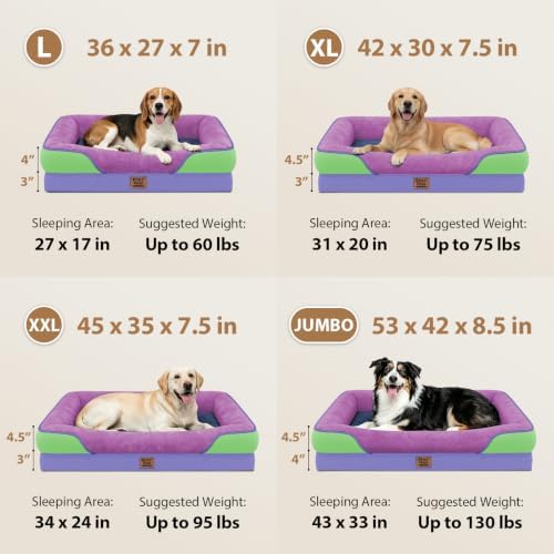 Chez Paw Orthopedic Washable XXL Dog Bed - Image 6