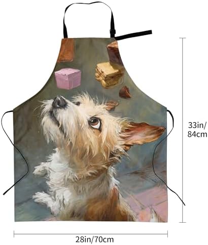 Art Apron with Pocket for Women Men - Image 4