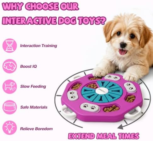 YINEYA Dog Puzzle Toy, Enrichment Toys - Image 3