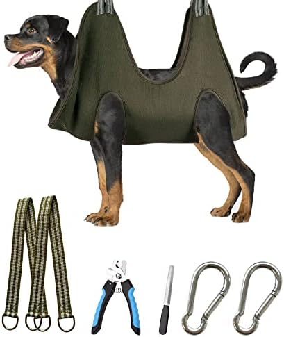 Kkiimatt 10 in 1 Dog Grooming Hammock Harness by Kkiimatt