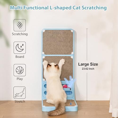Goosheep Cat Scratching Board Kitten Scratching Ball Wall Scratchers - Image 3