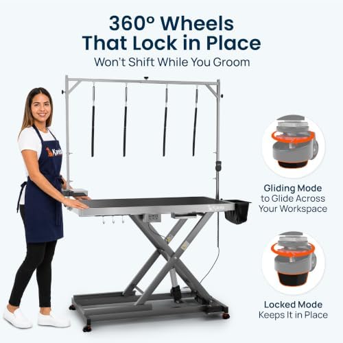 KANIS Professional Electric Dog Grooming Table - Image 4
