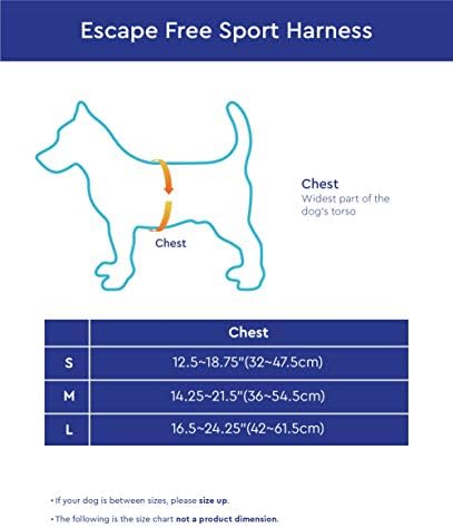 Gooby Sporty Escape Free Harness, Medium - Image 2