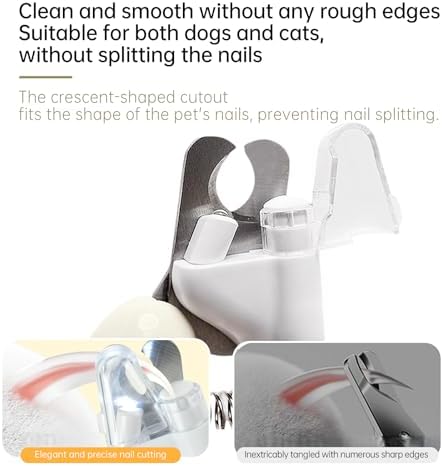 Cat Dog Pet Nail Clippers with Light – LED Safety Nail Clipper - Image 5