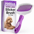Poodle Pet Slicker Brush Large Size by Poodlie