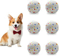 Dog Toy Balls 2.2 Inch, Indestructible Dogs Balls 6 Pack by Unknown