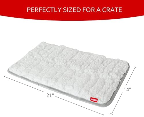 Dog Bed Crate Mat, Soft Plush Dog Bed Crate Pad - Image 4