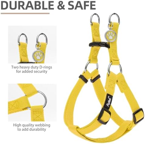 PUPTECK No Pull Dog Harness Large Sized Step-in Adjustable Puppy Vest - Image 2