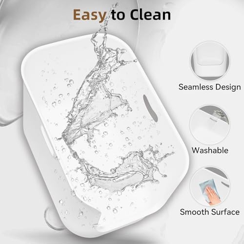 Extra Large High Sided Litter Box, 22.6"×14.8"×13.8" XL Cat Litter Box - Image 4