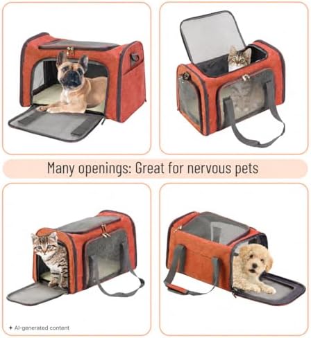 Mr. Pen- Pet Carrier, 17.5" x 11.2" x 11.5", Medium Size - Image 6