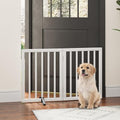 Dog Gate for Doorways, Foldable Dog Gate Indoor, Pet Gates for Doorways Bedroom by Algherohein