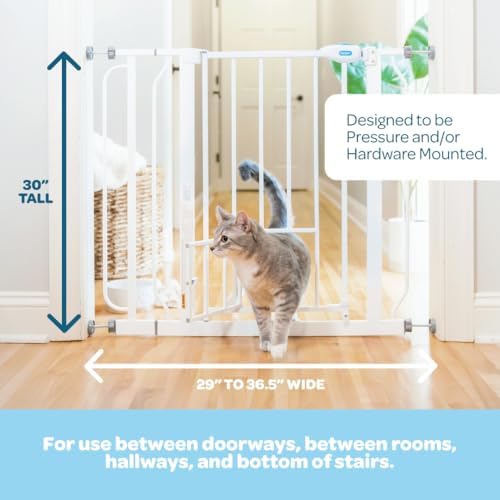 Carlson 29–36.5” Extra Wide Dog Gate - Image 3
