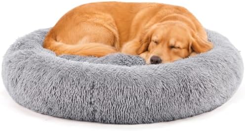 DUMOS 37.4 Inch XL Donut Dog Bed by DumosLifestyle
