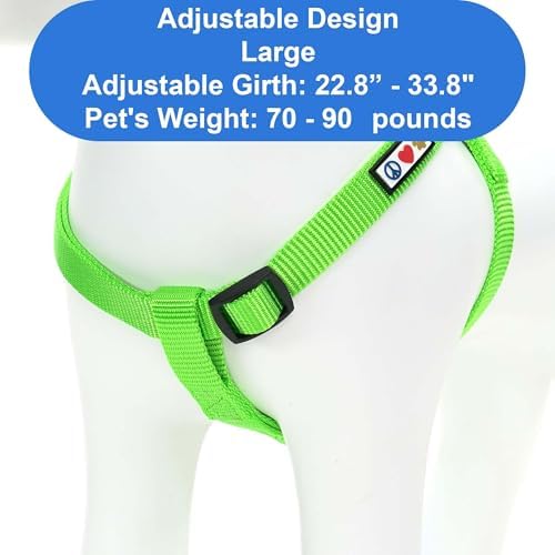 Pawtitas Solid Step-in Dog Harness – Adjustable No-Pull Vest - Image 3
