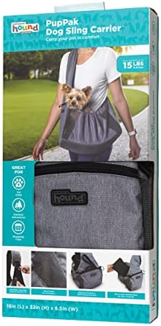 Outward Hound PupPak Sling Dog Carrier, Adjustable Strap, Mesh Ventilation - Image 2