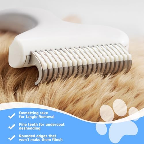 Pet Steam Brush for Dog, Cat & Dog brush for shedding - Image 5