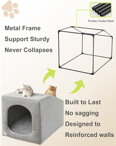 Hovicaed Indoor Dog House Large Sized Dog Tent - Image 4