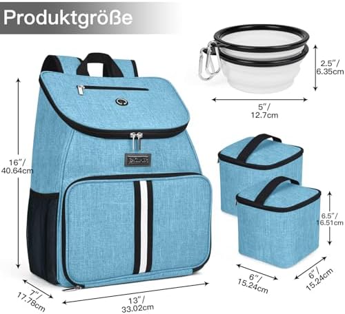 BAGLHER丨Dog Travel Bag, Airline Approved Pet Supplies Backpack, Dog Travel - Image 3