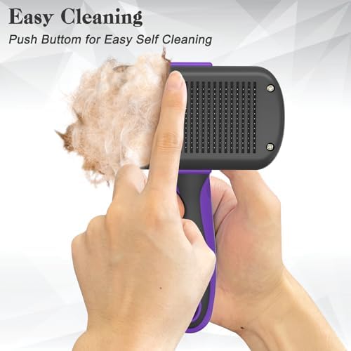 Dipoo Self Cleaning Cat & Dog Grooming Brush - Image 3