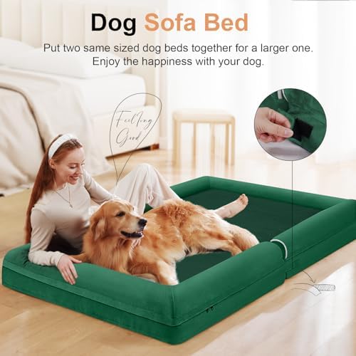 NANUYA Orthopedic Dog Bed for XX-Large Dogs, 44 x 34 Inch - Image 3